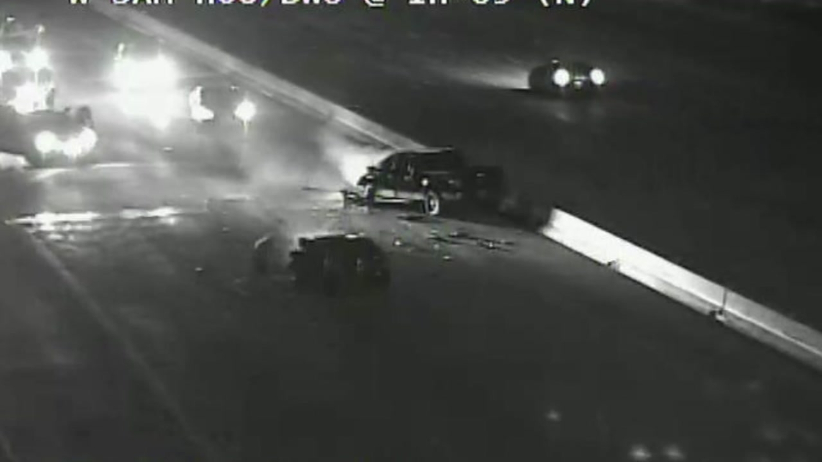 Video shows aftermath of wrongway crash that killed local coach